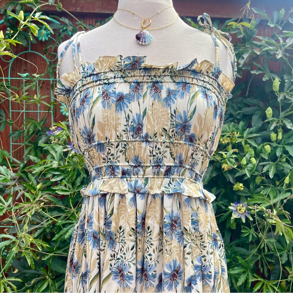 En Saison MIDI Cosmo floral Sundress - super Soft fabric